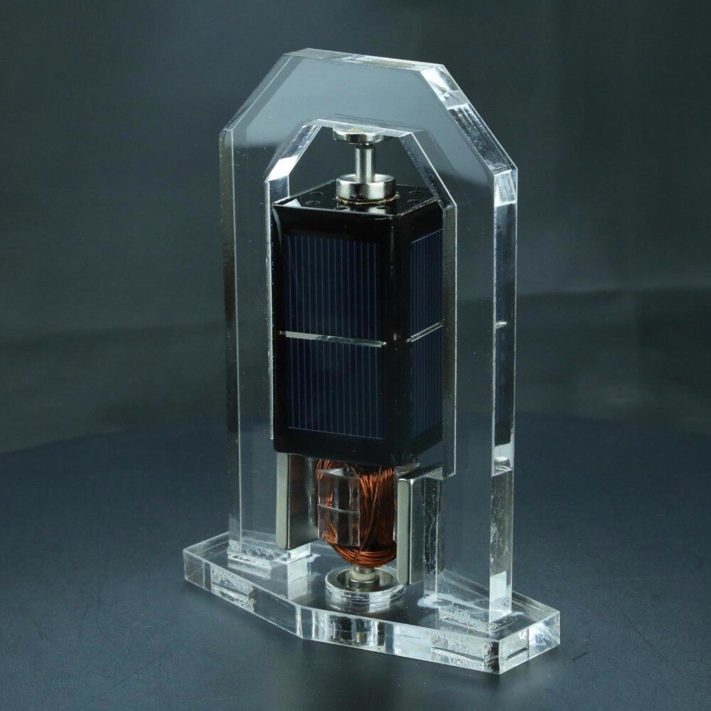 Magnetic suspension high speed solar motor Mendocino motor vertical solar technology toy