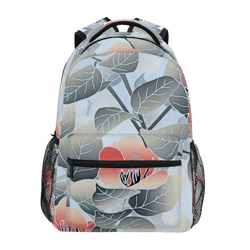 Meninas mochilas portátil flor impressão bagpack mochila de viagem das mulheres sacos de escola para meninas adolescentes escolar 2021: 08