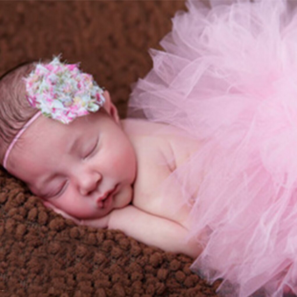 Bébé -né photographie accessoires accessoires bébé Tutu jupe à la main bébé arc-en-ciel Tutu jupe Fotografia bébé Photo accessoires