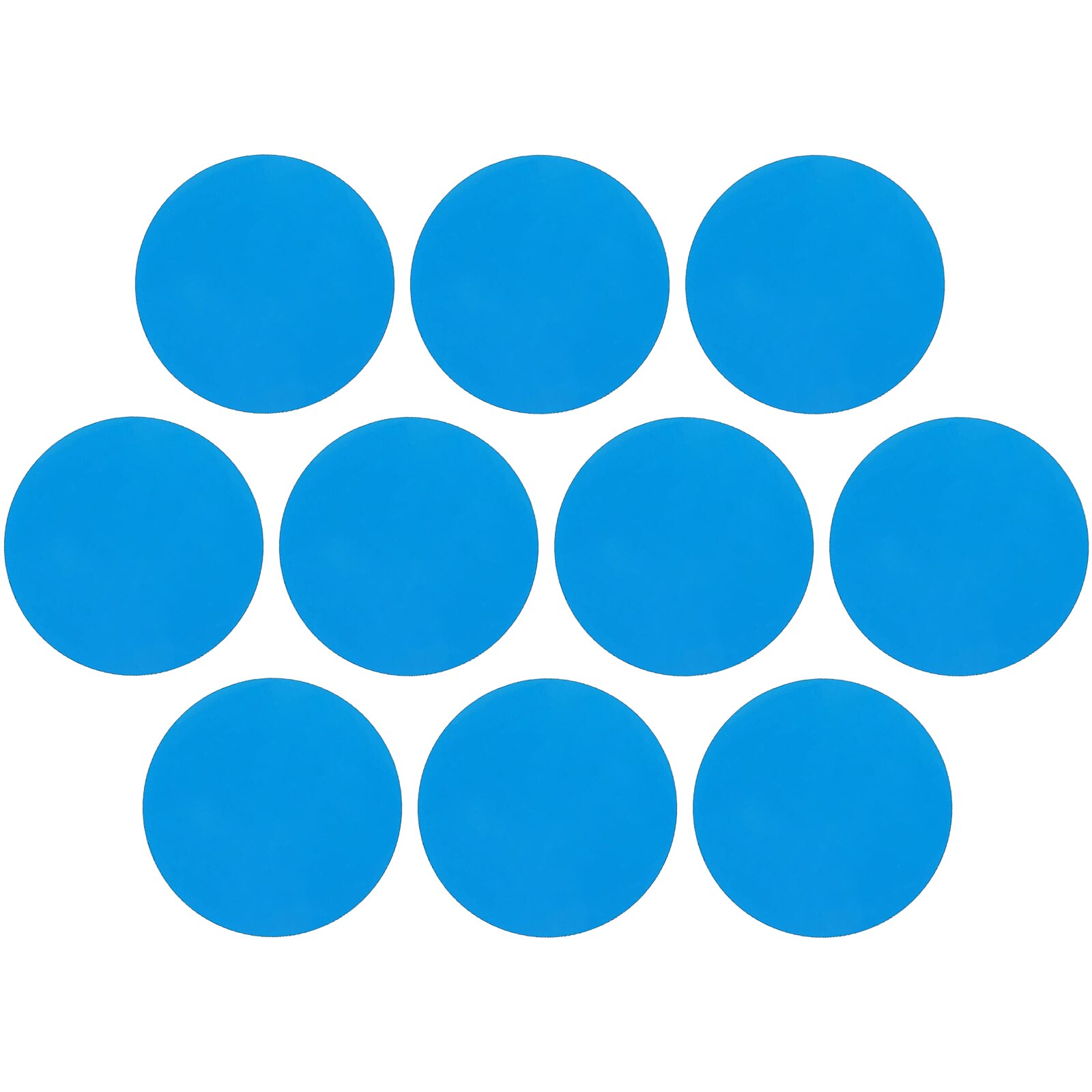 Vinyl Repair Patch Waterproof Round Self-Adhesive PVC Repair Patches Vinyl Pool Liner Patch for Inflatable Products Boat Raft: 10pcs