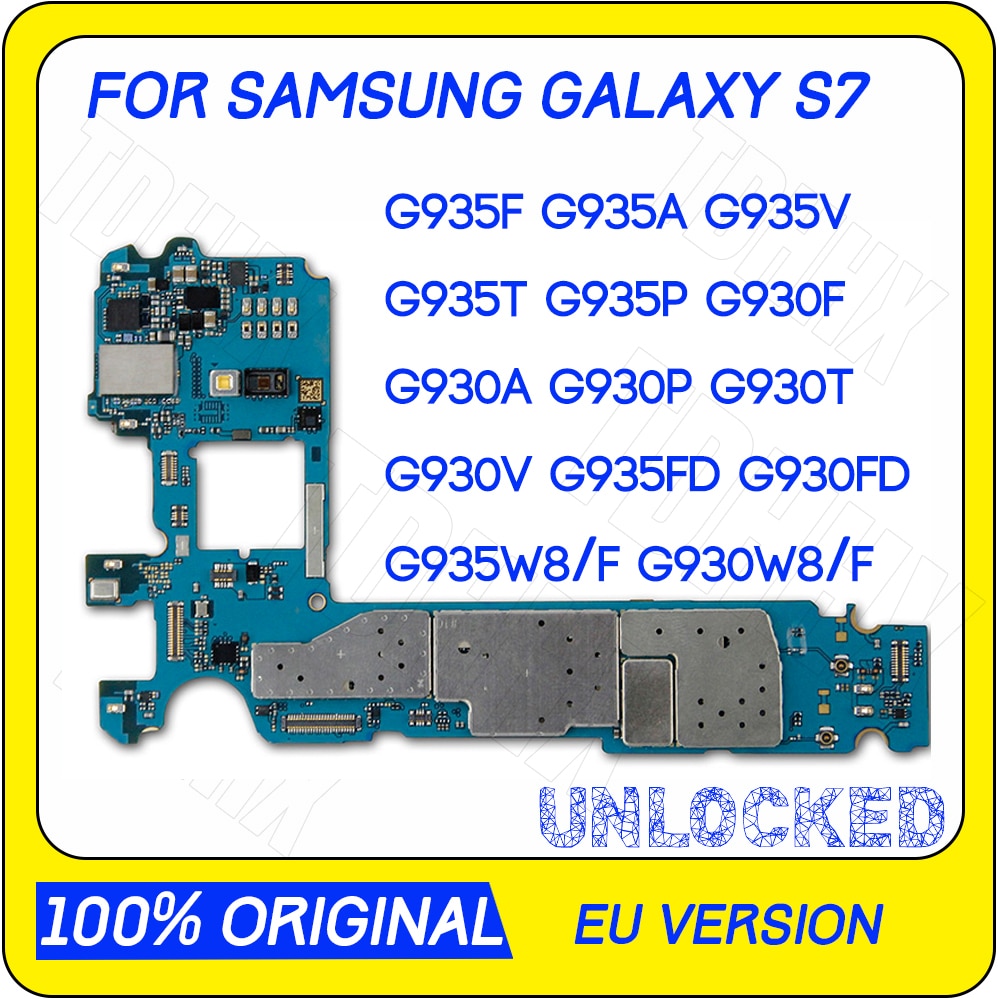 Eu Versie Voor Samsung Galaxy S7 rand G935F G935A G935V G935T G935P G930F G930A G930P G930T G930V G935FD G930FD Moederbord