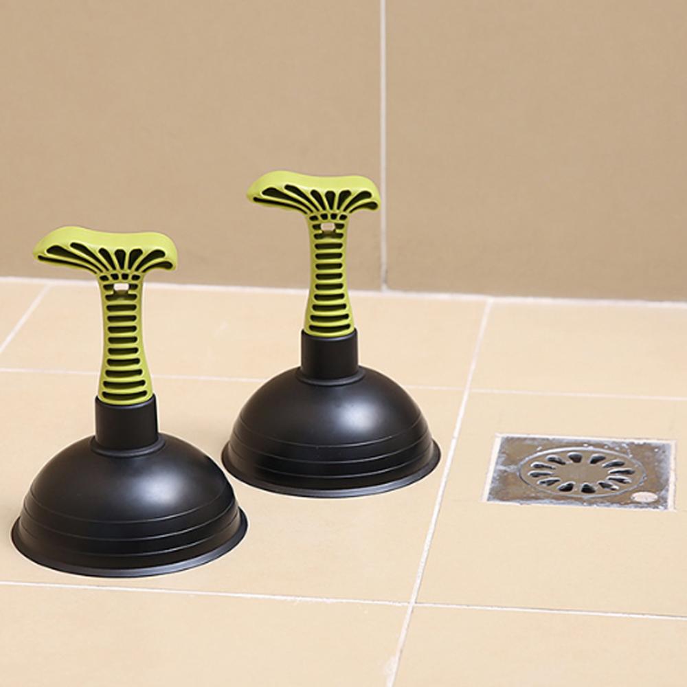 Druk Pijp Plunger Ontstopper Riool Zinkt Wastafel Pijplijn Verstopt Remover Badkamer Keuken Wc Cleaning Tools 35P