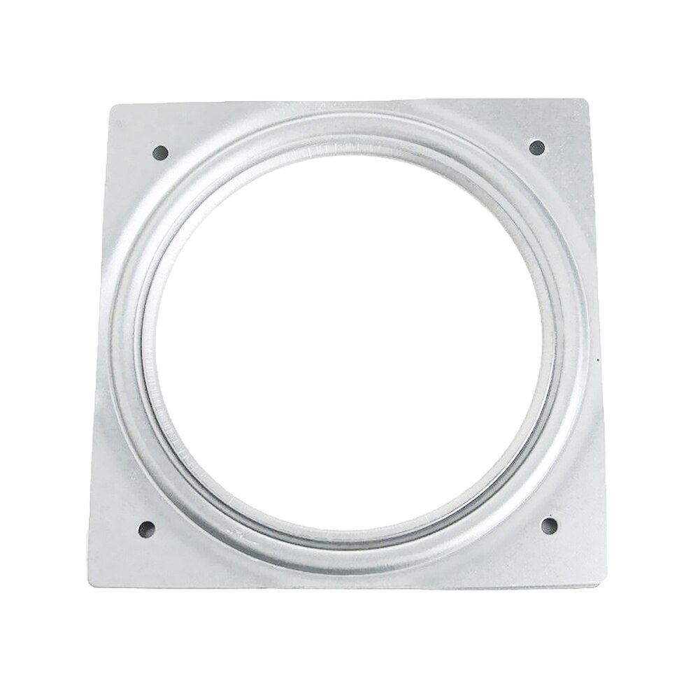 Soporte giratorio de 360 grados para muebles, Base de placa giratoria con rodamiento de bolas, estante de TV de escritorio galvanizado con rodillos, herramienta cuadrada