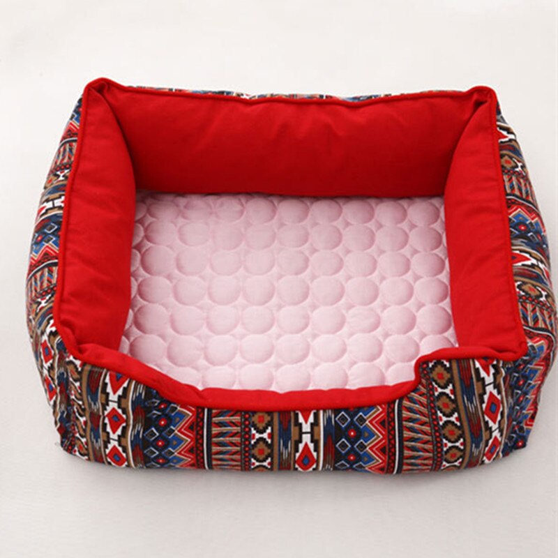 Esteras refrigerantes para mascotas, manta de cama de perro, sofá, esterilla enfriadora portátil para dormir, tapete de seda de hielo para perros y gatos