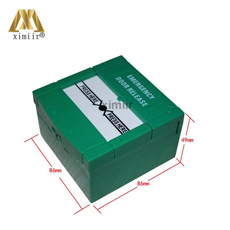 Fire Emergency Glass Break Fire Alarm switch Door Release Urgent Button E21 Exit Release Switch With Cover