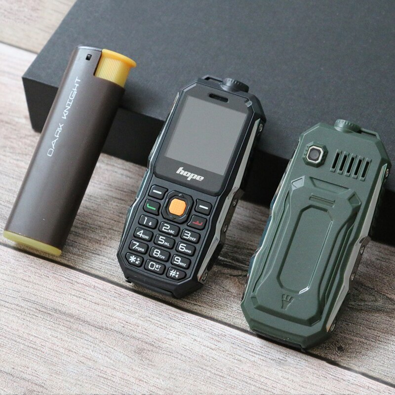 Supper Mini Rugged BT Dial Cellphone Dual Sim Free Landyard Easy Carry Flashlight Russian Key Black List Magic Voice Quick Dial