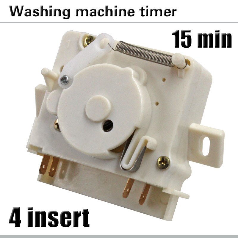 Washing machine accessories washing machine timer 4 pin oblique ear timer 15 minutes washing machine timer switch