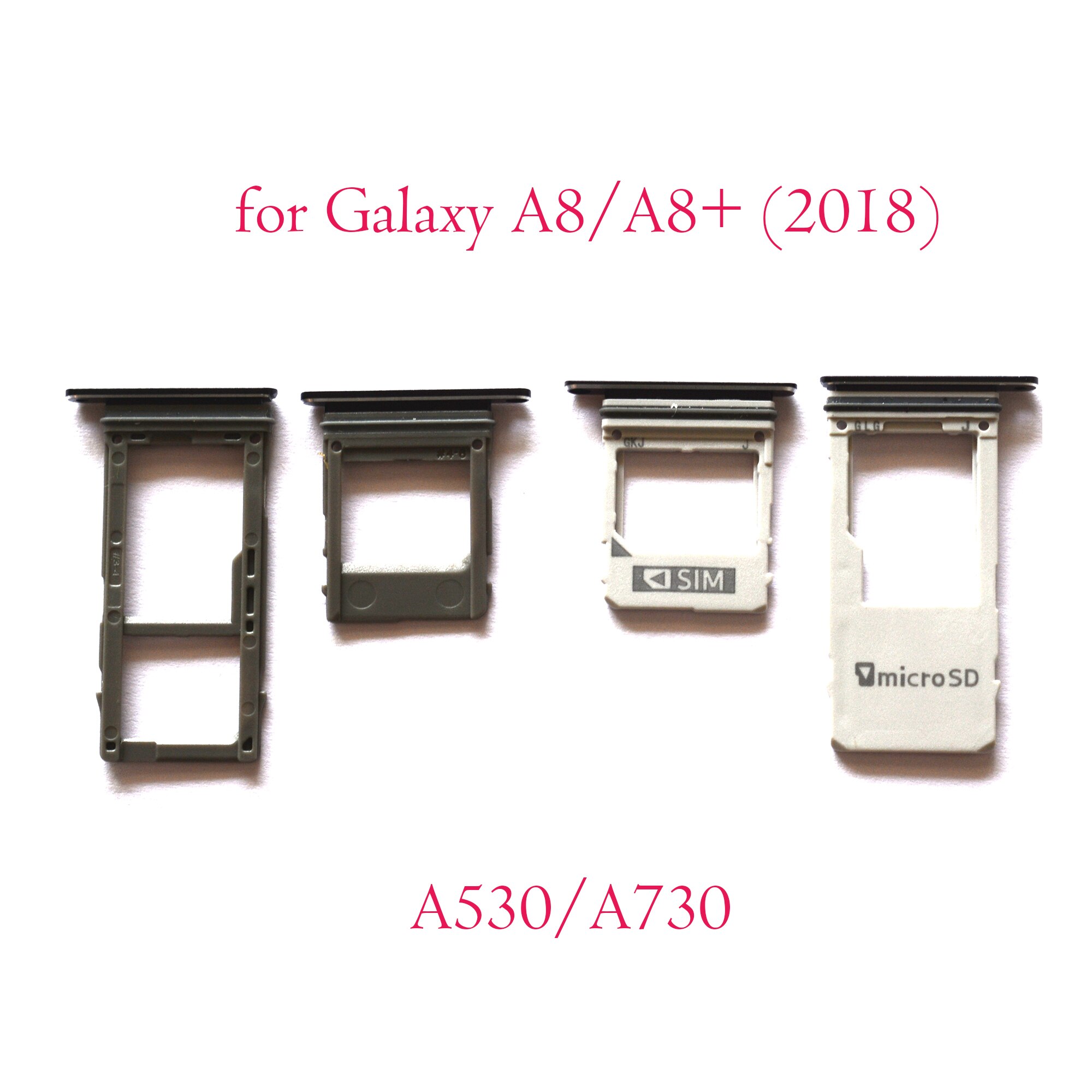 Voor Samsung Galaxy A8 A8 + A530F A730F A530DS A730DS SIM Lade Houder Sd-kaartlezer Slot Adapter