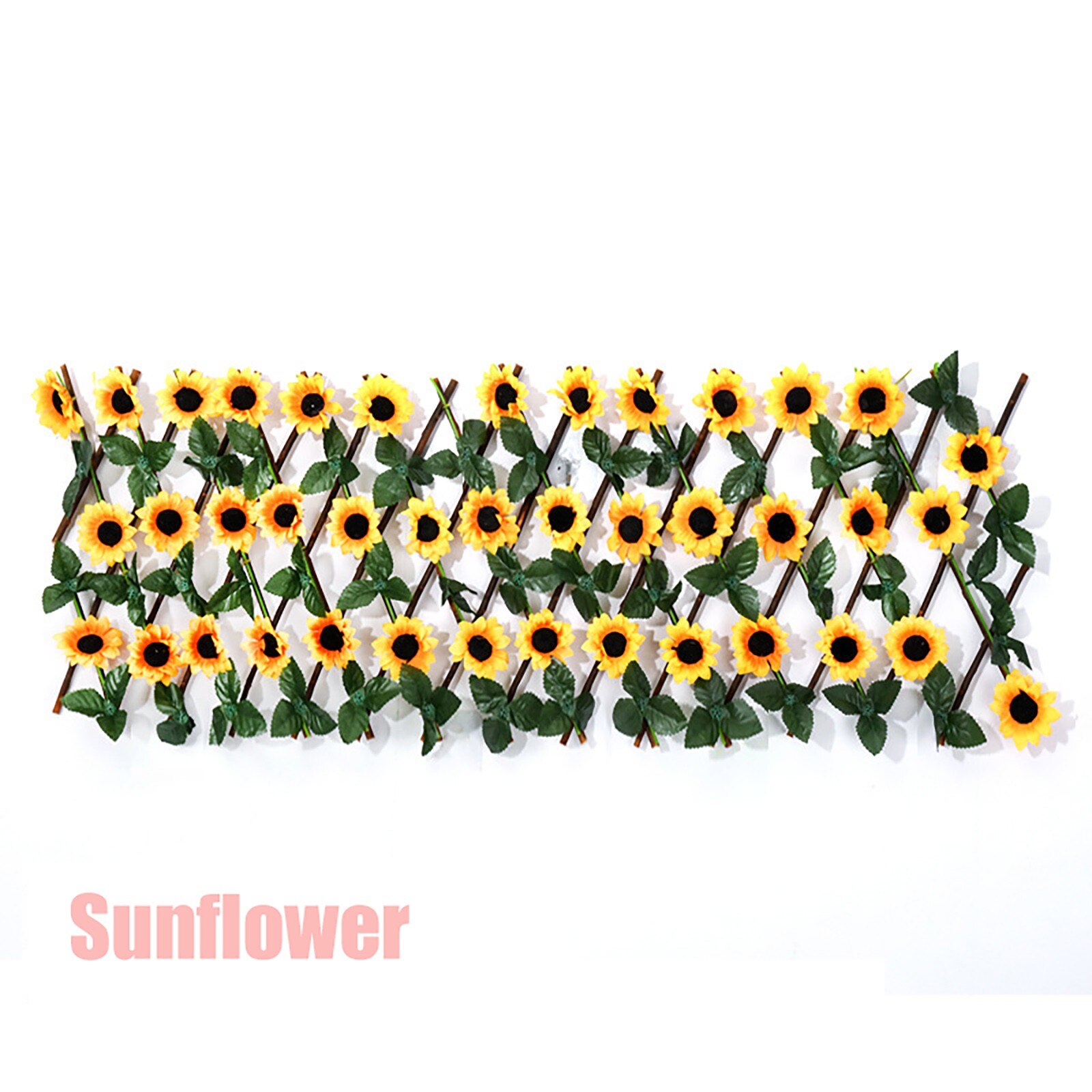 Expanding Fence Retractable FenceBack yard Home Decor Greenery Walls Artificial Garden Plant Fence UV Protected Yard Decor: L
