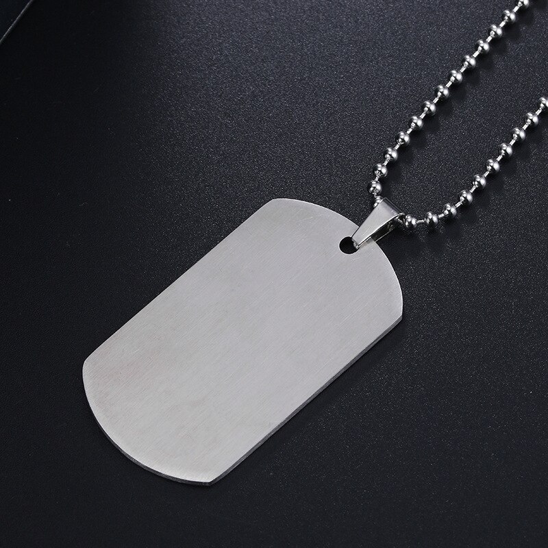 Mode Moederdag Sieraden Rvs Tag Ketting Om Mijn Moeder Brief Army Hanger Ketting Party sieraden