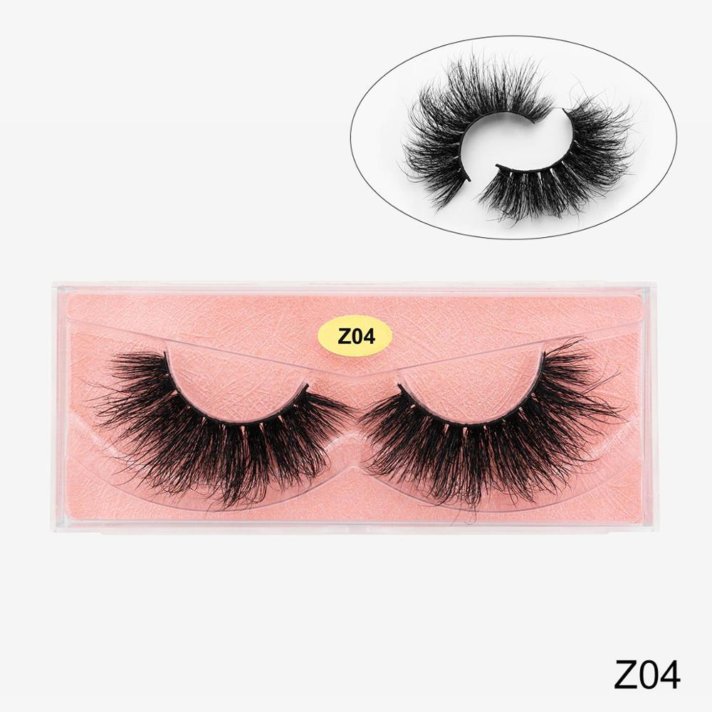 Mink lashes 3d mink eyelashes Natural long real mink Cruelty free 100% Handmade Natural eye lashes Mink eyelashes: Z04