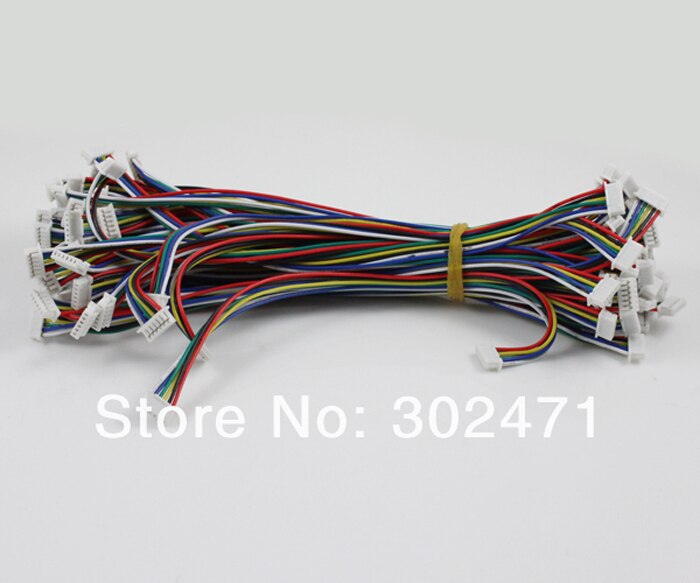 6-Pin Connector w/.Wire x 10 sets.6pin 1.5mm.6pin (1.5mm-1.5mm)T