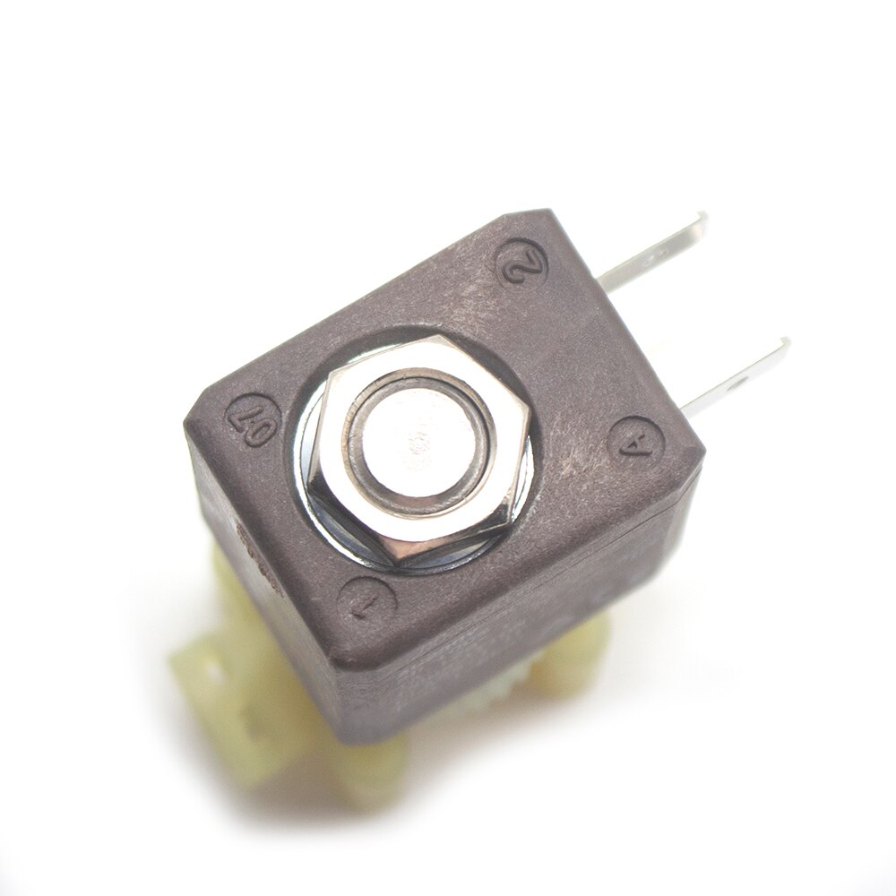 Jiayin JYZ-3 AC 230V 50HZ 6Bar Cannula 2/2 Way Plastic Normally Closed Water Solenoid Valve for Steam / Coffee Makers