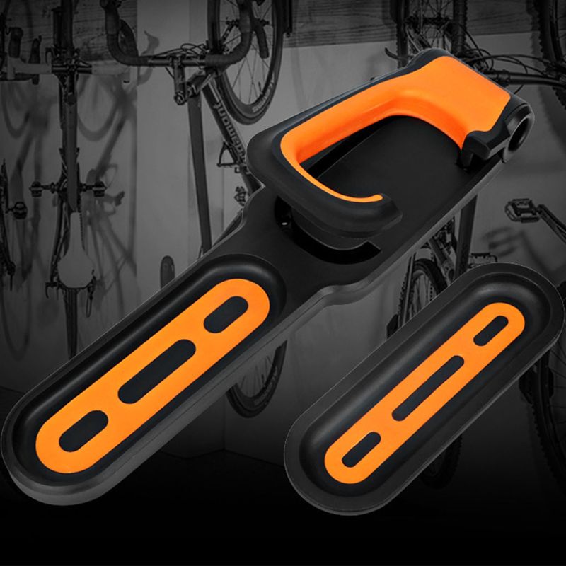 Bicycle Hanger Bracket MTB Mountain Bike Wall Mount Vertical Folded Rack Holder 77HC