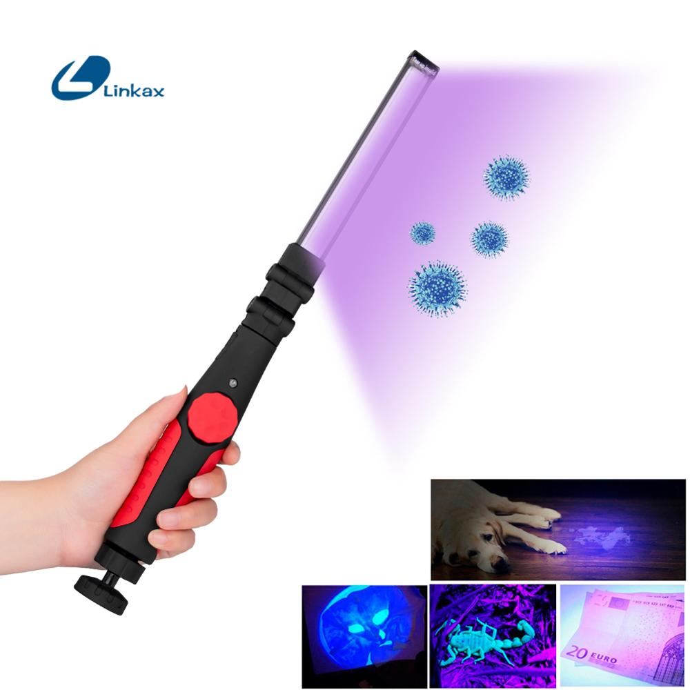 Vansky UV-zaklamp met zwart licht, 100 leds 395 nm voor het