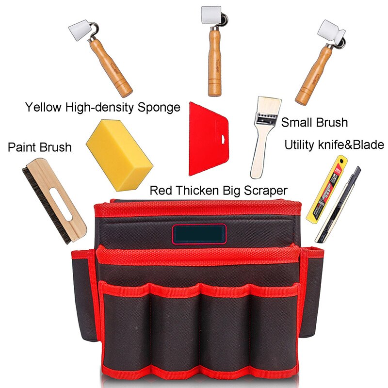 Tool Waist Bag Hardware Small Parts Storage Bag Work Bag Oxford Cloth Tool Bag Multi-function Small Tool Bag Customization