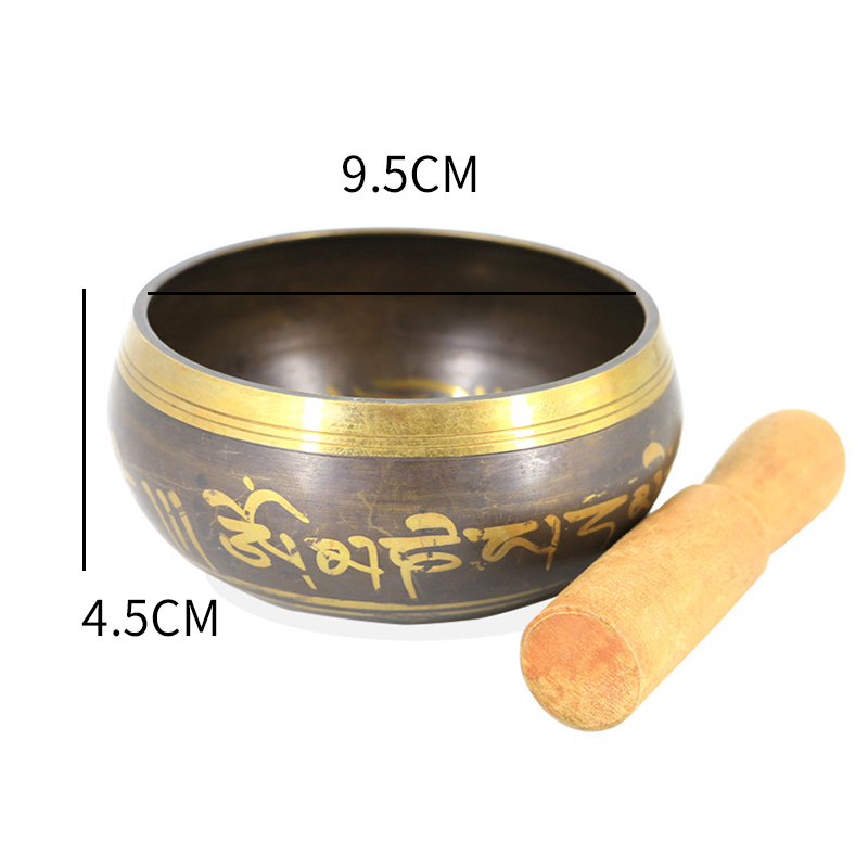 Touchstone Indiase handgemaakte koperen armband. Vrede, chakra, yoga, meditatie mantra. Sieraad manchet voor vrouwen en mannen., Metaal Koper