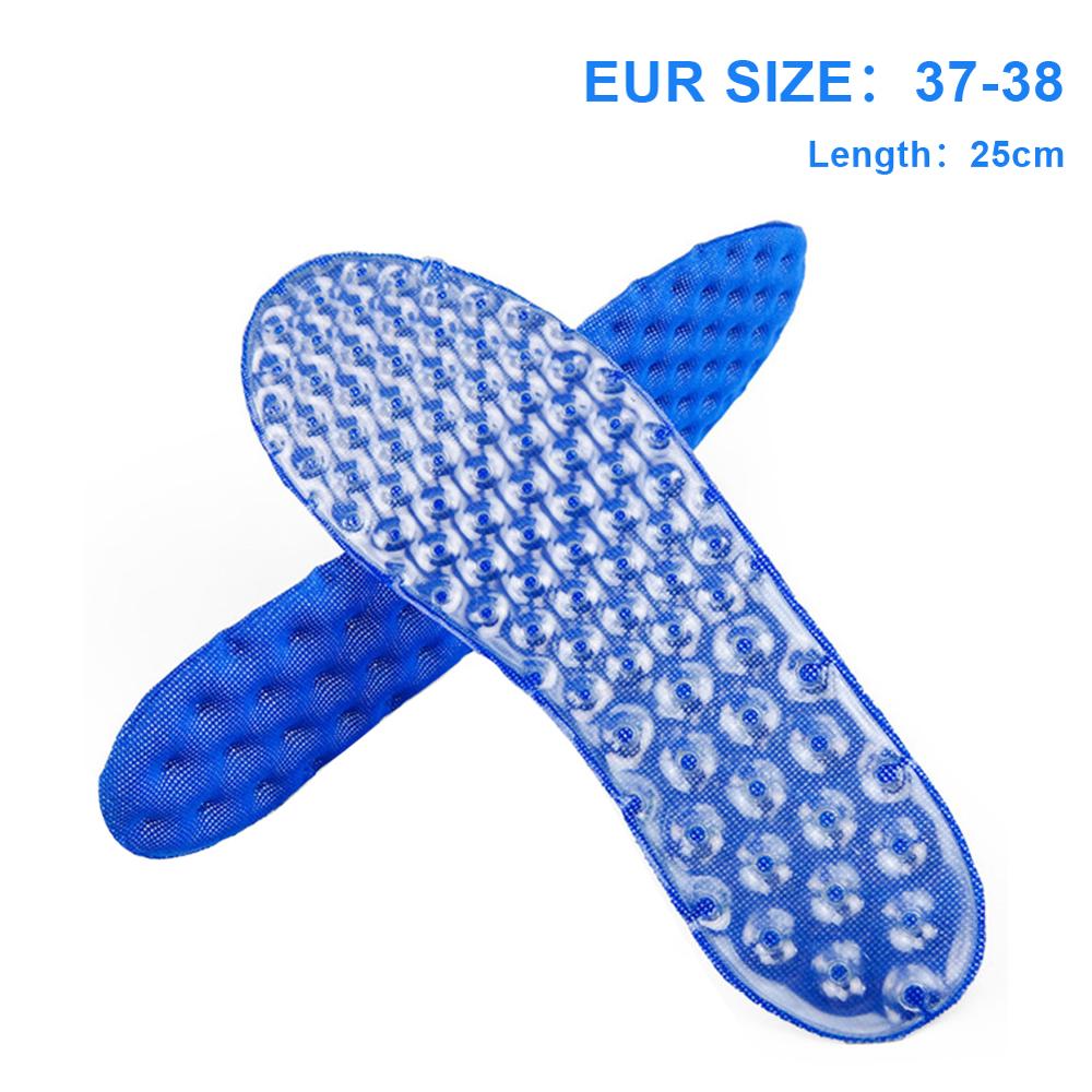 Sports insoles insoles air cushion shock absorption insoles breathable deodorant running basketball football fasciitis insoles: 37-38 size
