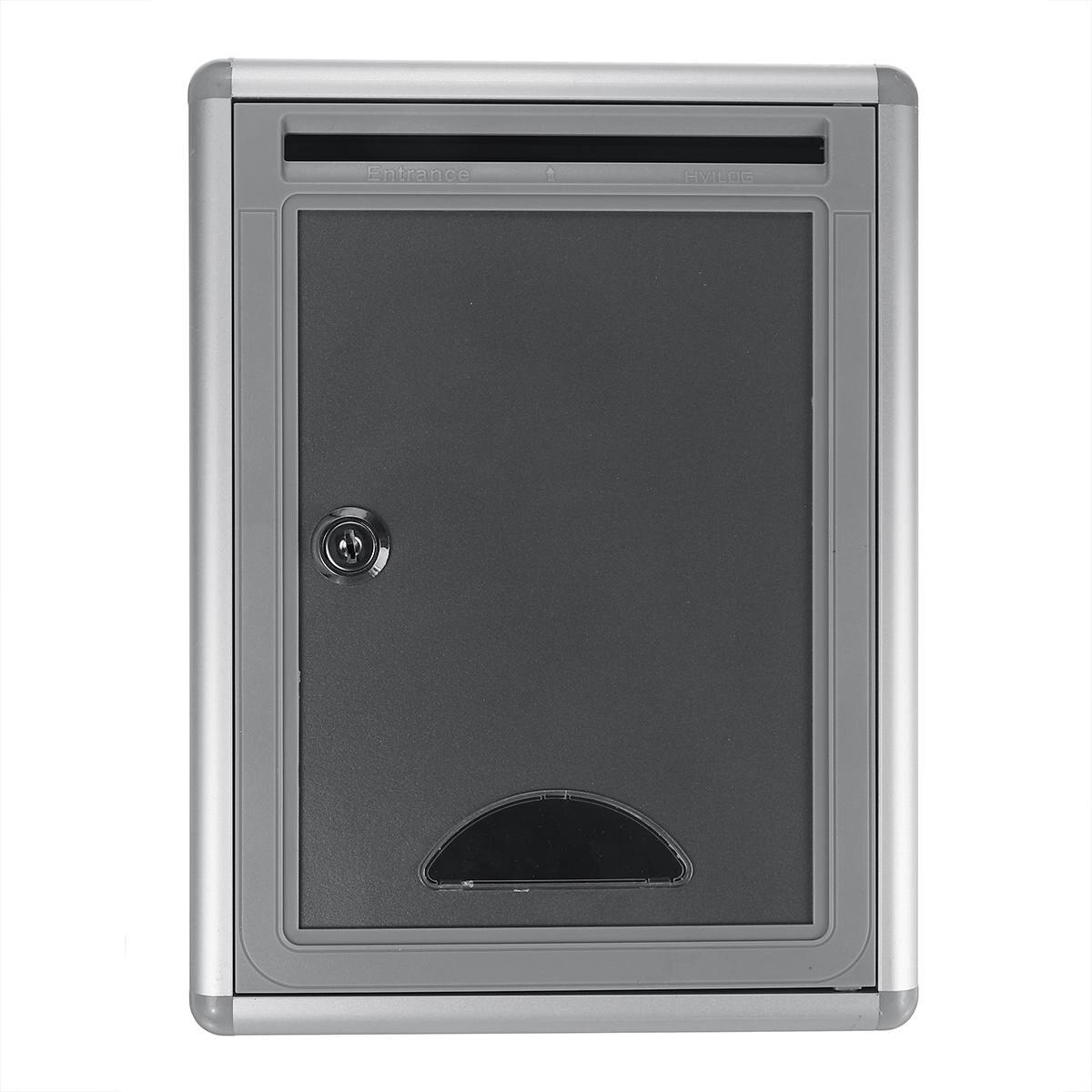 Aluminium Mailbox Outdoor Security Locking Mailbox Brief Doos Suggestie Doos Krant Mail Brief Post Home Garden Decor