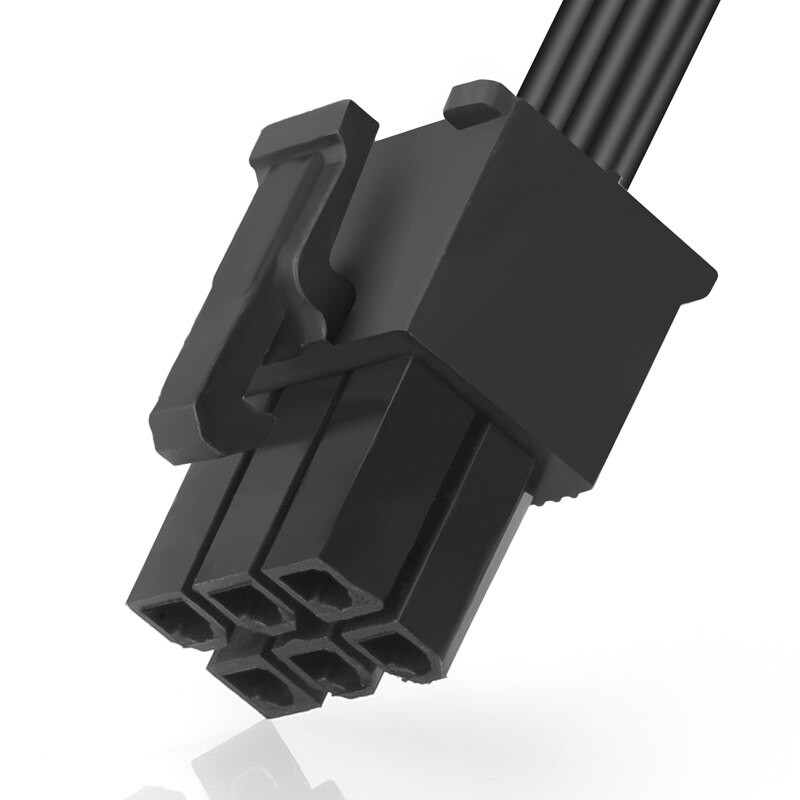 Rgeek pci -e 6 pin samec 1 to 4 sata samica napájací rozbočovač napájací kábel pre corsair  rm650x rm750x rm850x rm1000x
