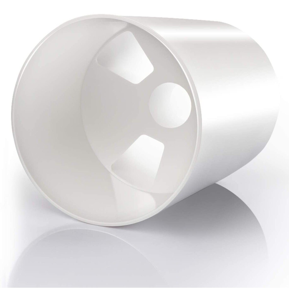 White Plastic Golf Hole Cup Putting Putter Golf Flag Stick Yard Garden Training Backyard Practice Putting Golf Training Aids