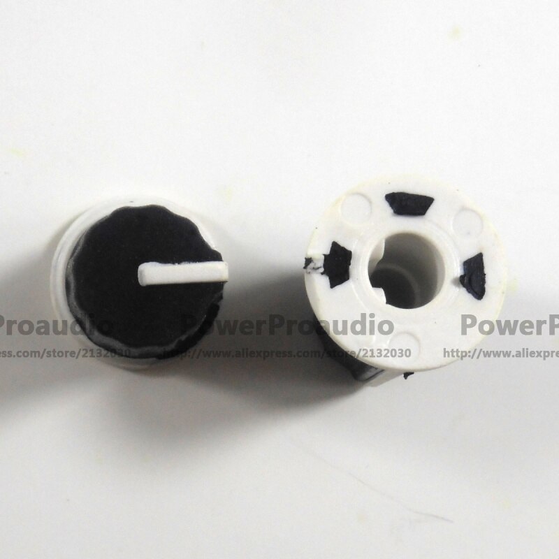 100PCS Sostituzione Nero EQ Rotary Knob Per Pioneer DJ MIXER DJM djm-2000 900 850 750 700 800, - DAA1176 DAA1305 NERO