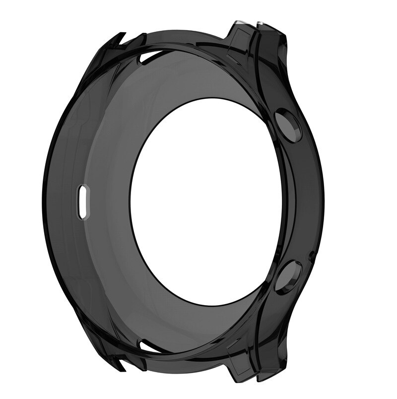 Funda de silicona TPU blanda para reloj, funda protectora clásica para Samsung Gear S3, funda protectora: Black