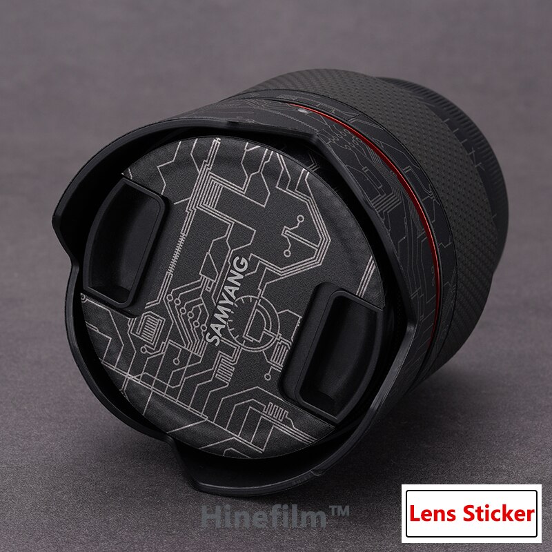 AF12 F2 Lens Stickers Vinyl Decal Skins Voor Samyang 12Mm F2.0 Af Lens Voor Sony E Mount Premium Sticker beschermende Guard Film