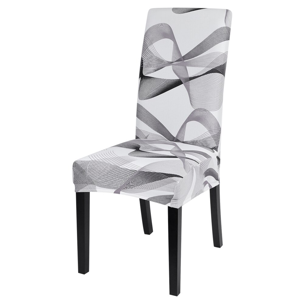 1pc- delige stoelhoes met elastische, vuilafstotende en afneembare bekleding voor dinerstoelen, bruiloften en andere evenementen.: 22