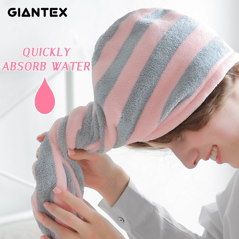 Giantex Vrouwen Handdoeken Badkamer Microfiber Handdoek Haar Handdoek Badhanddoeken Voor Volwassenen Toallas Serviette De Bain Recznik Handdoeken