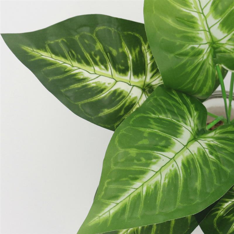 1PCS Artificial Plant Realistic Faux Green Plant Artificial Greenery Home Decor Table Decors