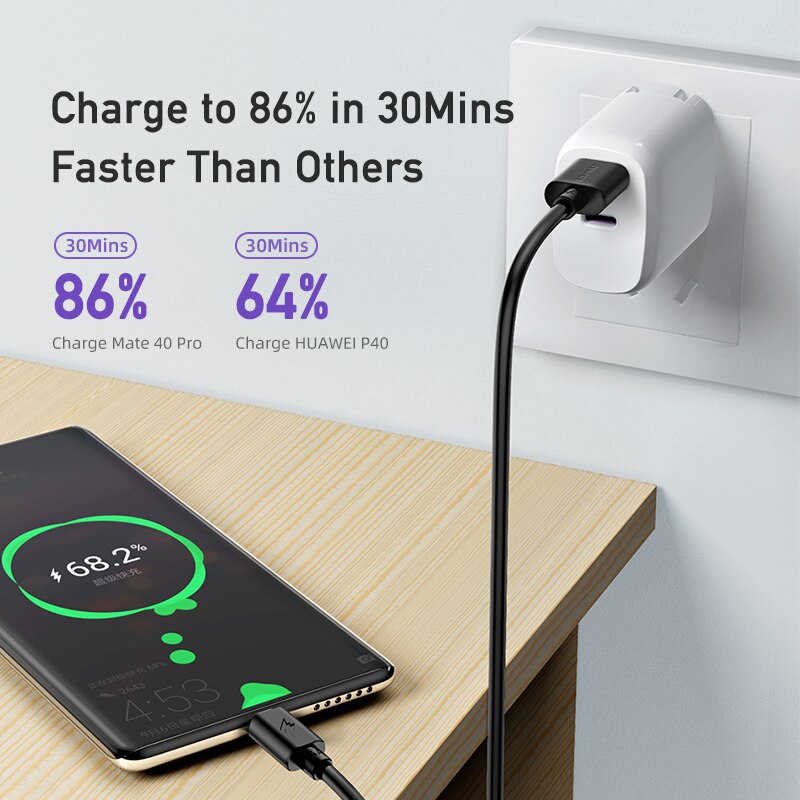 Cavo di ricarica veloce eccellente di USB C di ricarica rapida durevole 1m dei cavi di dati di AWEI CL-110T 5A tipo-c Usb per il telefono cellulare
