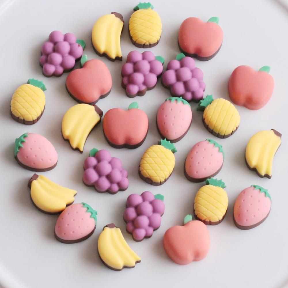 3d mini donut forma de frutas silicone bolo de chocolate moldes doces açúcar artesanato biscoito ferramentas de cozimento resina argila fondant moldes