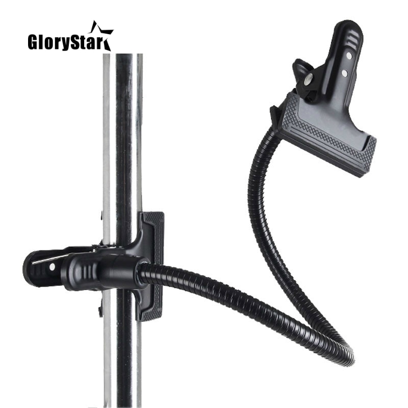 Glorystar Achtergrond Houder C Klem Camera Photo Studio Accessoires Light Stand Flex Arm Reflector Foto Camara Fotografica