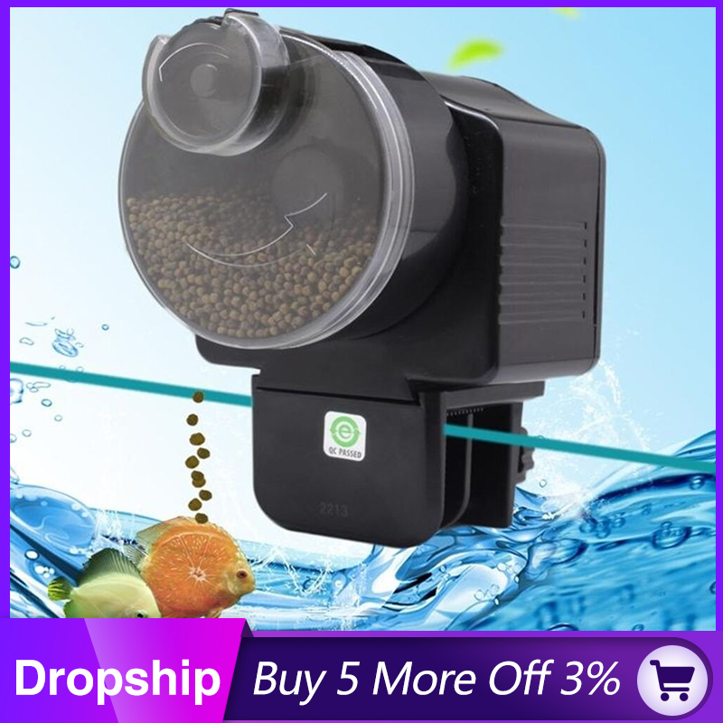 Automatische Vis Feeder Timer Feeder Thuis Aquarium Voedsel Voeden Draagbare Vis Voeden Machine аквариум кормушка для аквариума