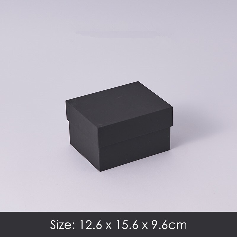 Geschenkdoos Boog Knoop Fotografie Prop Product Schieten Foto Props Geometrie Doos Fotografie Rekwisieten: black M