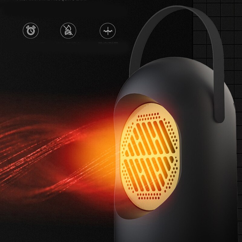 Home Mini Electric Heater Warm Winter Low Power Portable Bathroom Fast Heating Fan Heater Low Noise Air Fan Ideal for U1JE