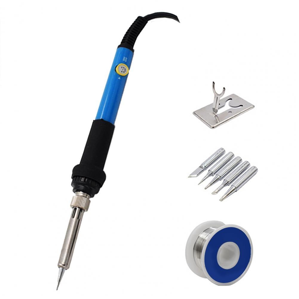 EU/US Plug 110V/220V Adjustable Temperature Electric Soldering Iron Pen Handle Solder Station Tool Welding Repair Rework