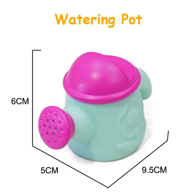 Giocattolo da bagno per bambini bambini carino anatra rana spruzzo d&#39;acqua Sprinkler bagno Sprinkling Shower nuoto spiaggia giocattoli d&#39;acqua per regalo per bambini: watering pot