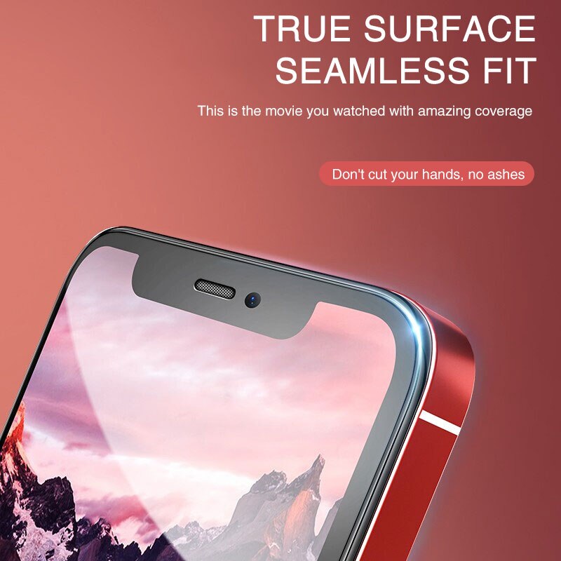 3Pcs Full Cover Screen Protector For iPhone 12 13 11 X XS Pro Max XR Protective Tempered Glass On iPhone 6 6s 7 8 Plus Not Film