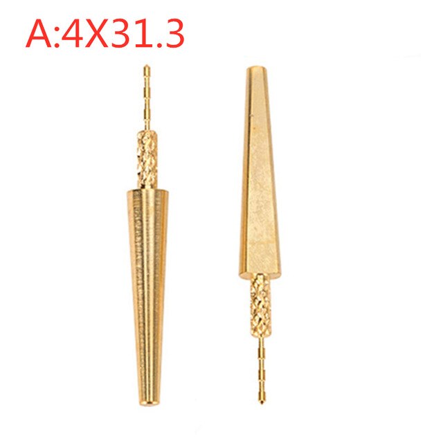 1 pose dental lab messing dyvel stick stifter med spike pitch messing stifter til gips sten matrice model arbejde dental materiale instrument: A 250 stk