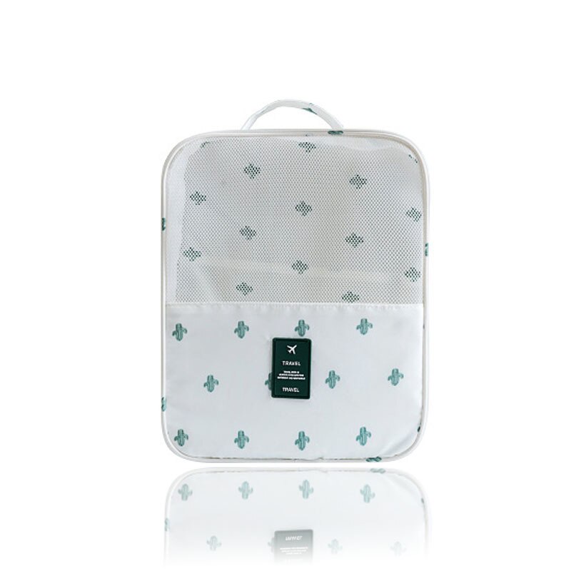 Travel Waterproof Shoe Bag Men and Women Clothing Luggage Accessories Storage Portable Pluggable: cactus