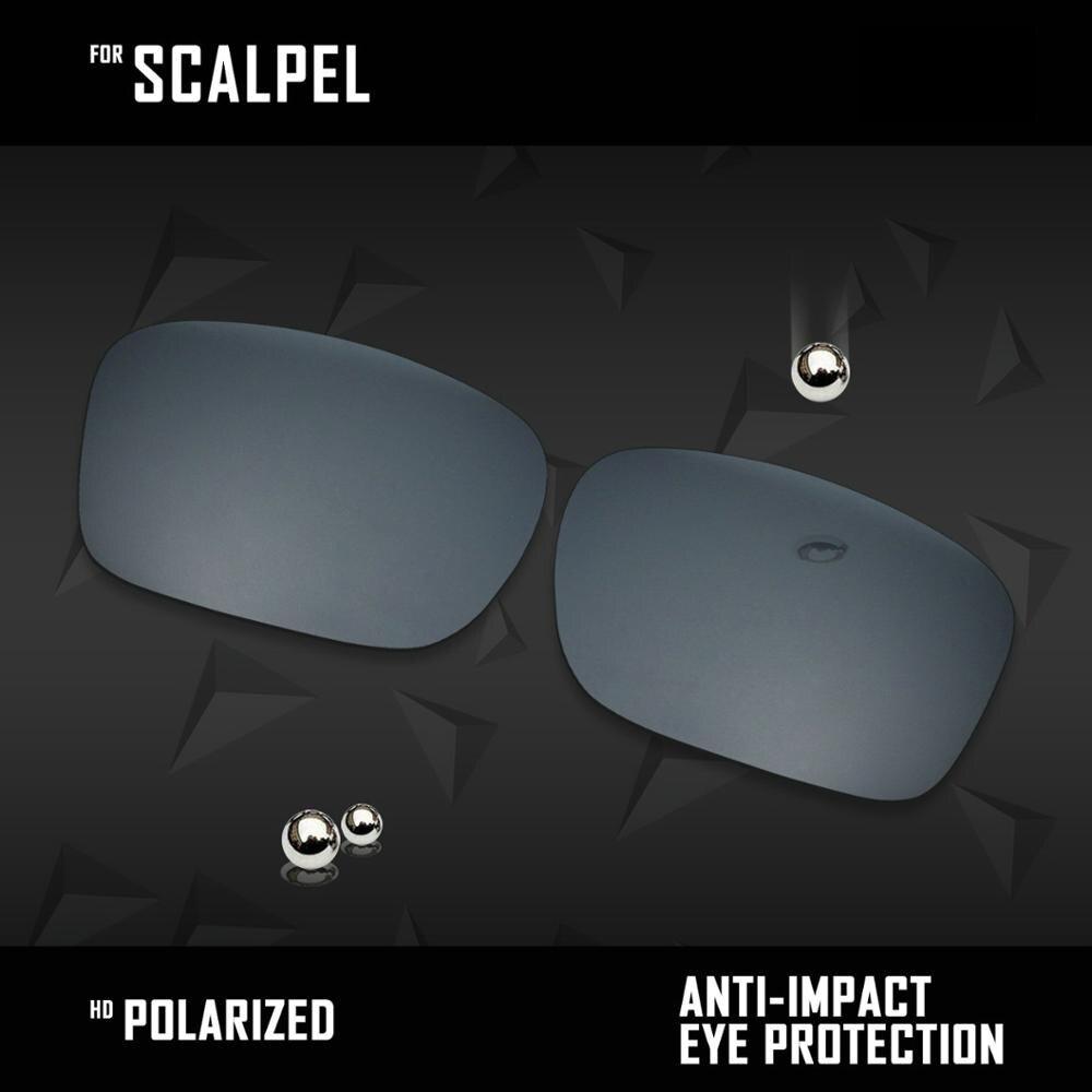 OOWLIT Lenses Replacements For Oakley Scalpel OO9195 Sunglasses Polarized - Multi Colors