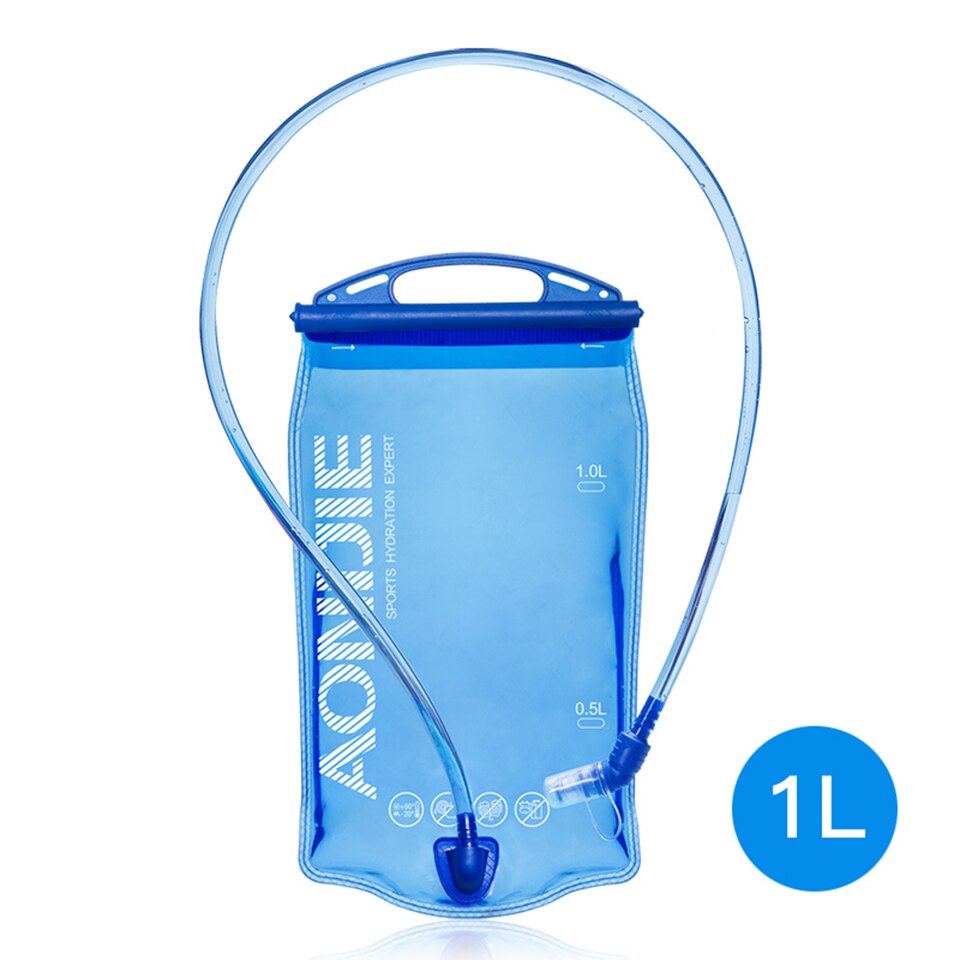 Aonijie sd51 reservatório de água bexiga hidratação pacote saco de armazenamento bpa livre-1l 1.5l 2l 3l correndo hidratação colete mochila