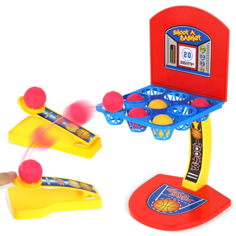 Mini Tafel Speelgoed Desktop Schieten Basketbal Hoepel Ouder-kind Interactieve Game Voor Kinderen Kids