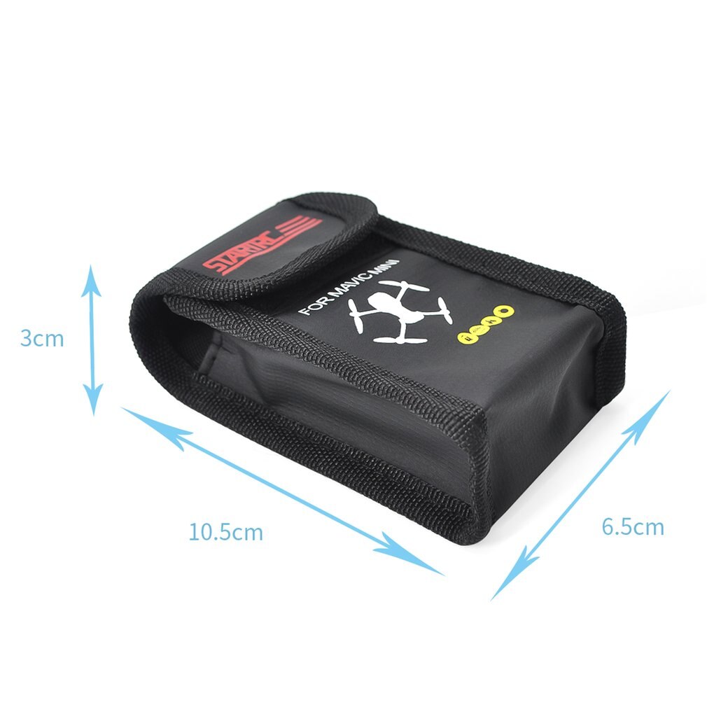 LiPo Safe Bag,Battery Storage Case 3pcs Battery Storage / Heat Resistance Proof, Radiation Transport Protection