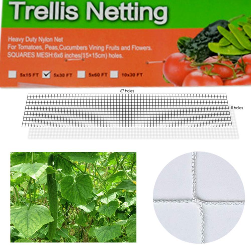 Trellis Netting Polyester Plant Climb Trellis Netting Support Space Saving Plant Climbing Net Gardening Accessories