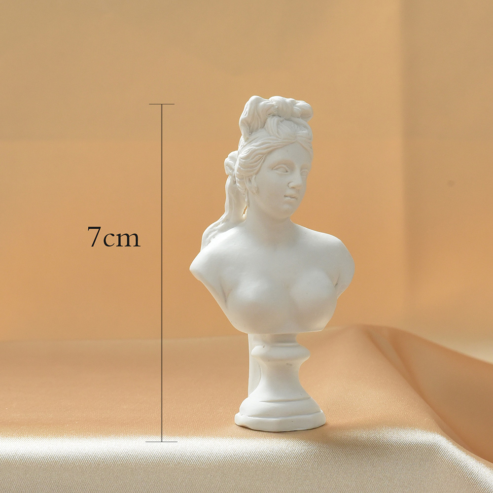 Creatieve Nordic Sculptuur Gips Griekse Mythologie Imitatie Resin Human Head Photo Decoratieve Achtergronden Voor Fotografie Props: Soraka