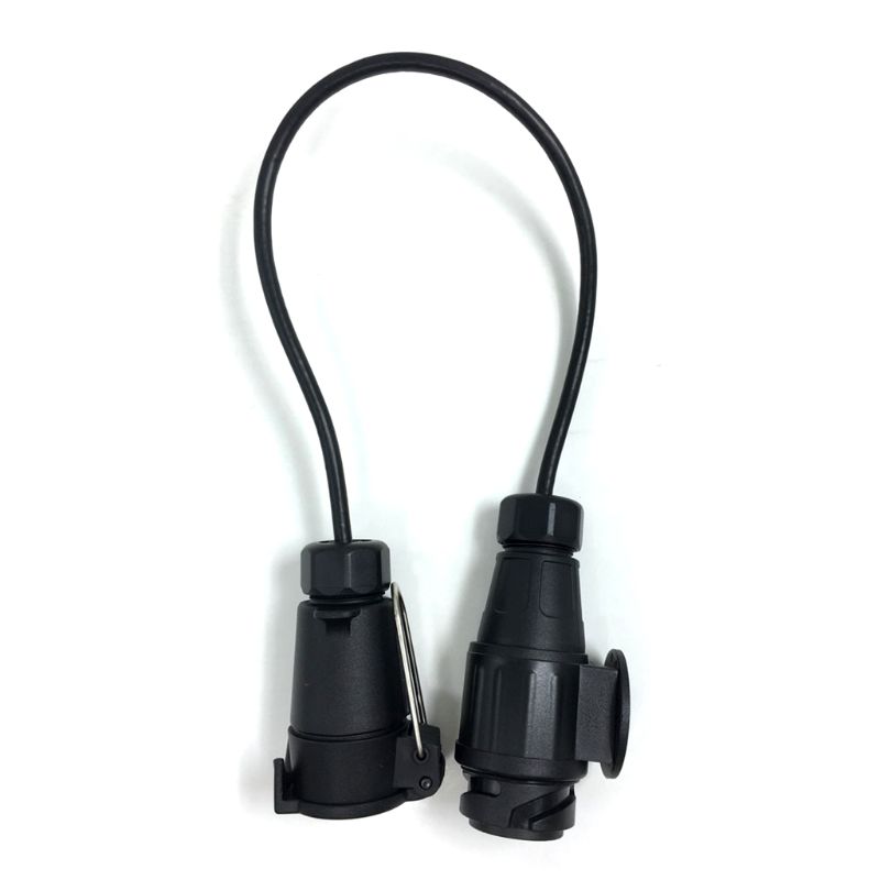 7 Pin Naar 13 Pin Trailer Adapter Lead Converter Met Kabel Bedrading Connector 12V Stopcontact Qiang