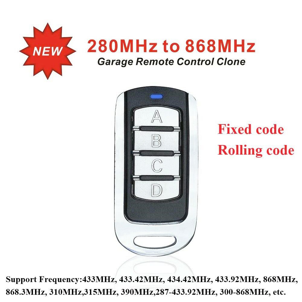 Multifrequency Car Garage Door Gate Transmitter Fixed&amp;Rolling Code For ADYX